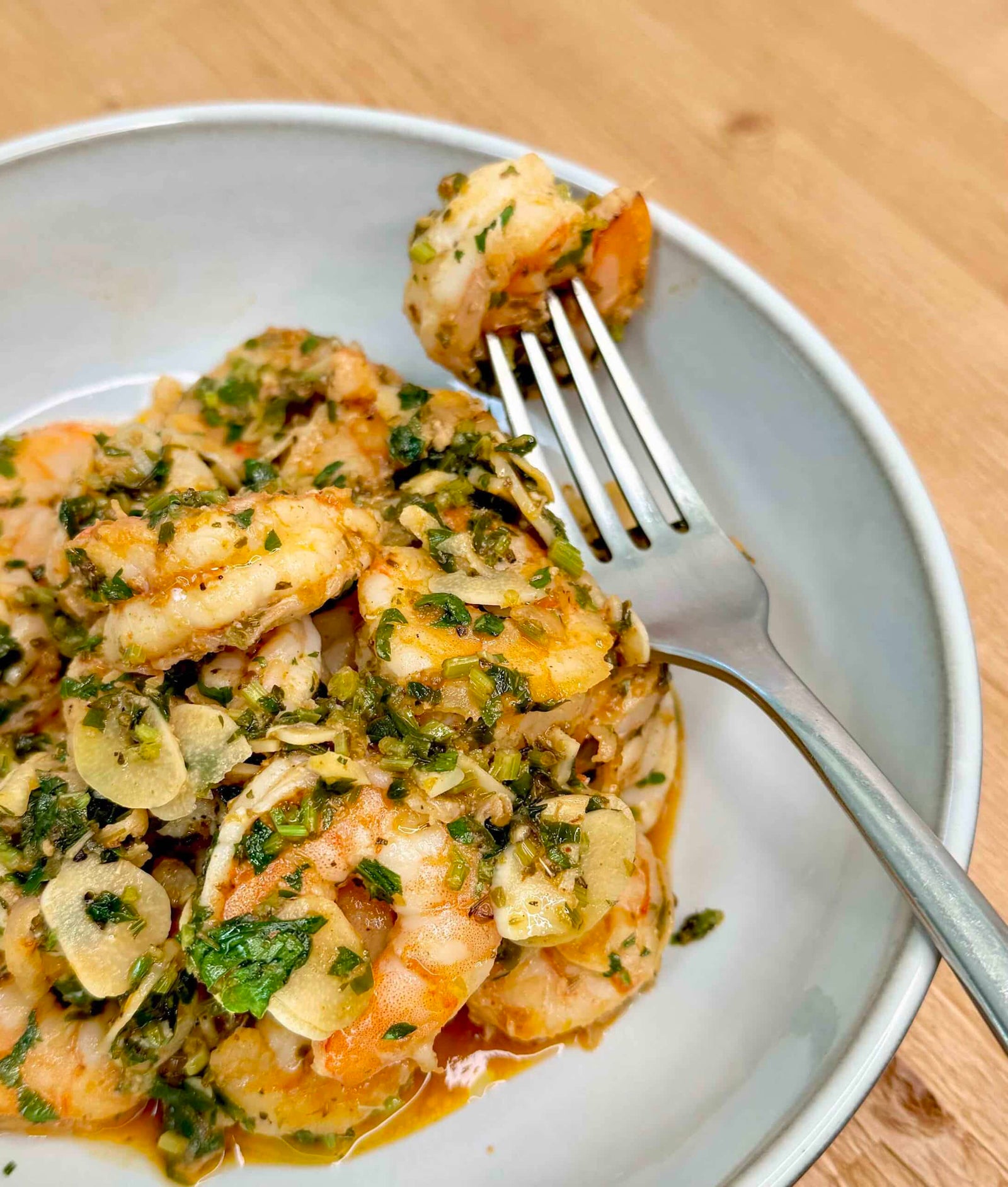 Garlic Lemon Shrimp