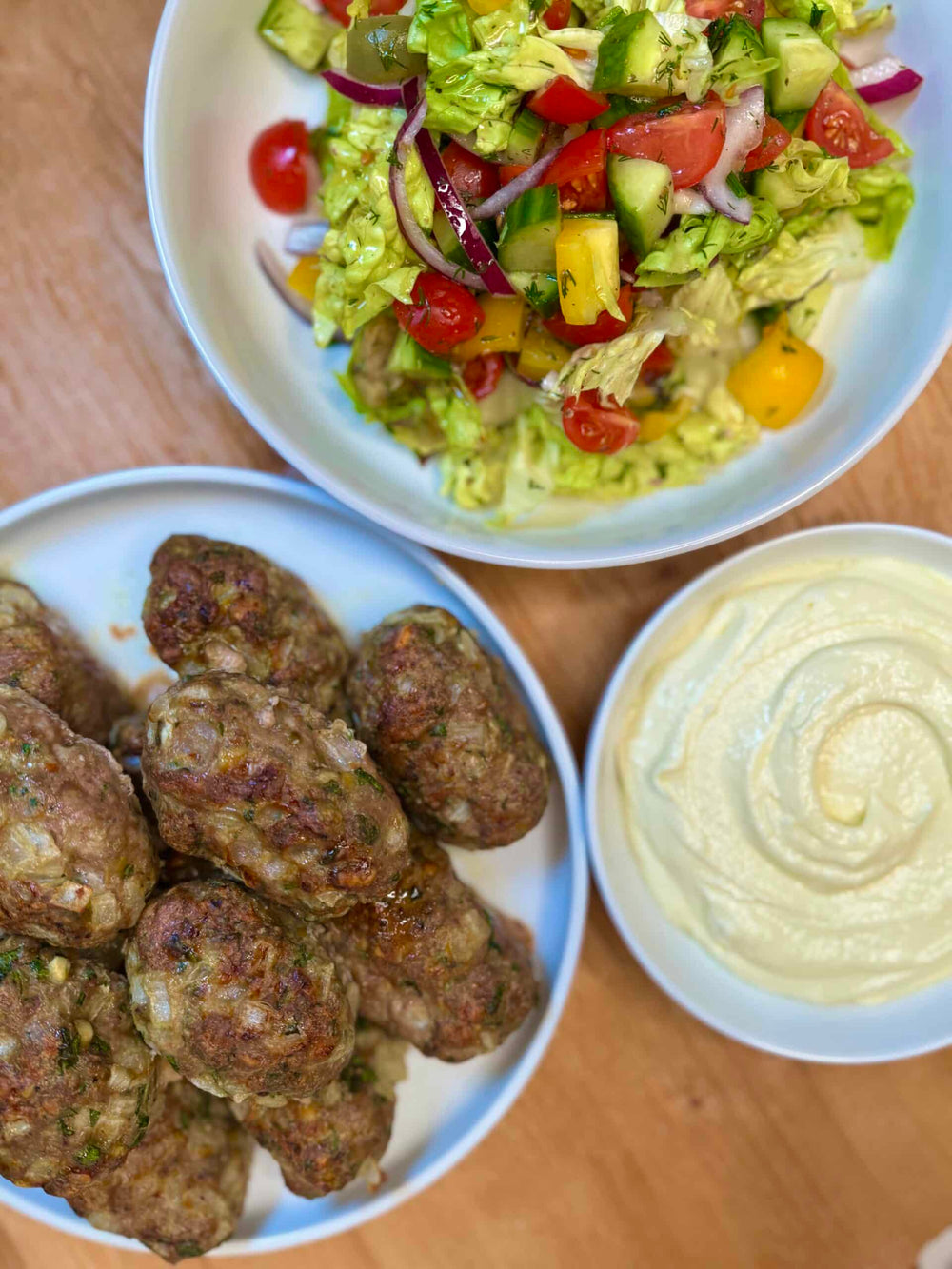 Lamb Kofta with Whipped Feta