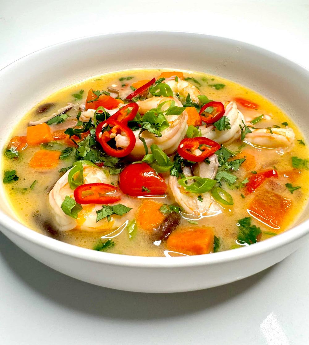 Thai Shrimp and Vegetable Soup