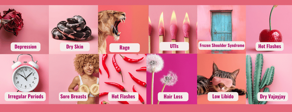 34 Menopause Symtoms
