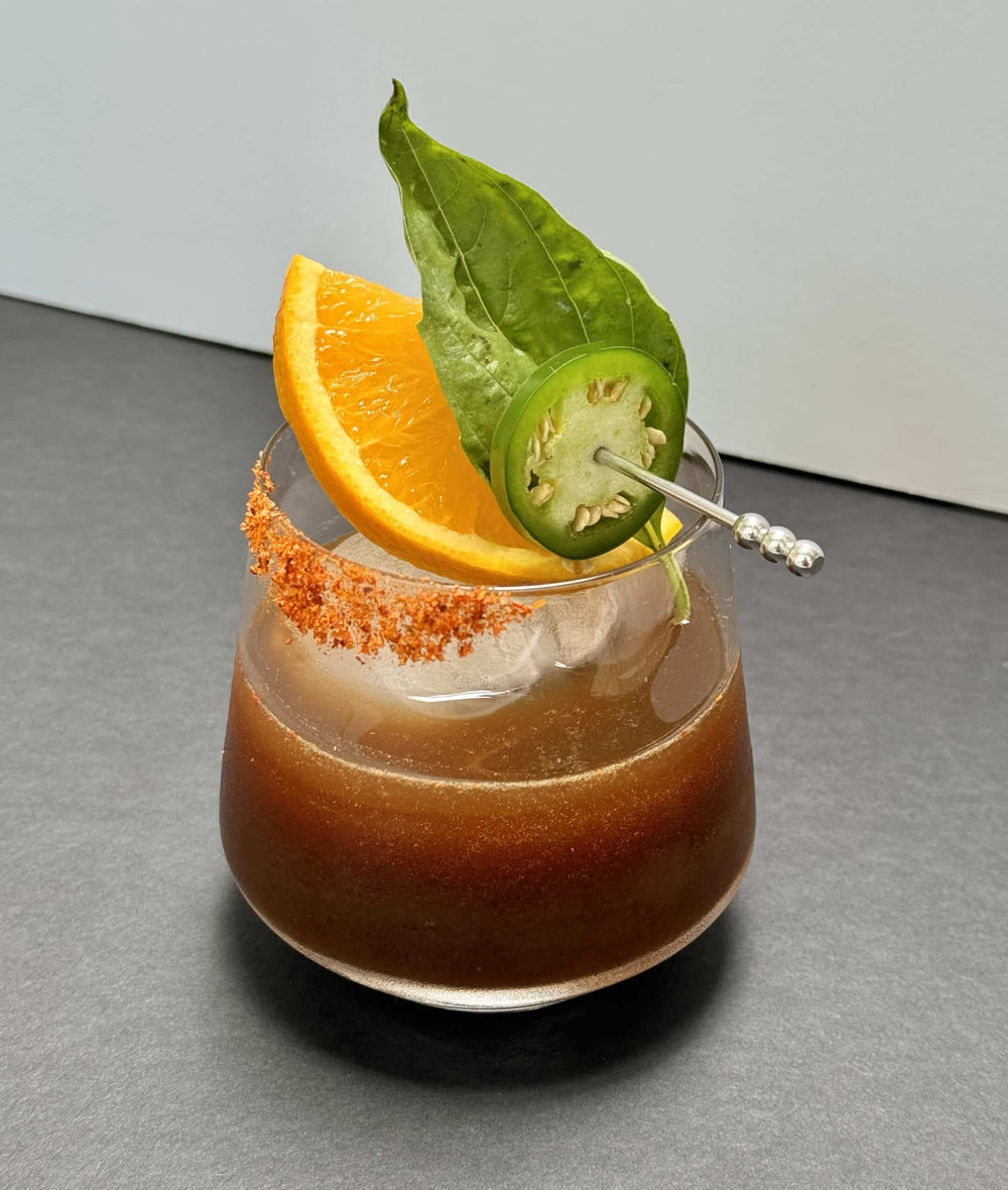 Spicy Tamarind Basil Margarita