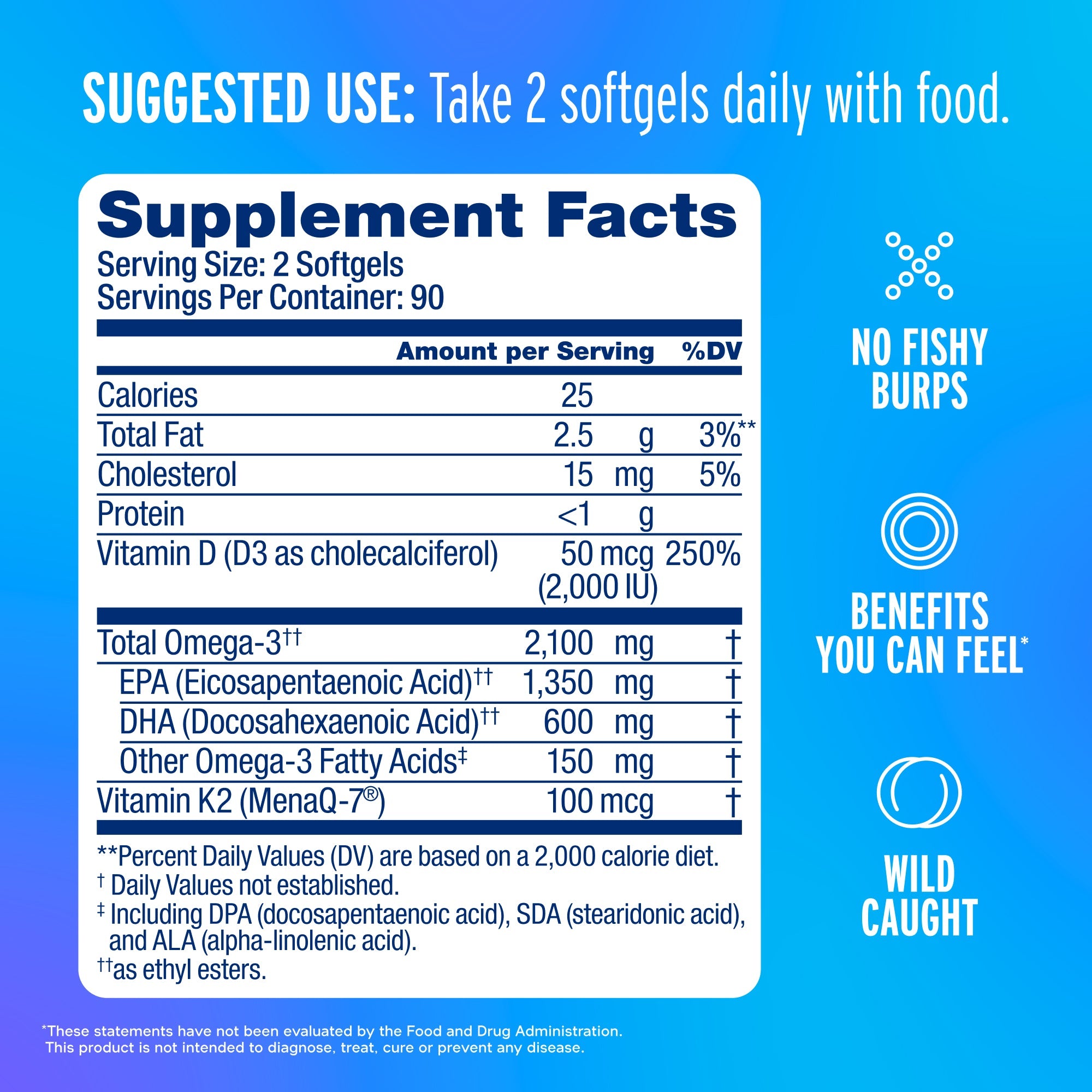Omega-3 2100 with Vitamin K2 & D3