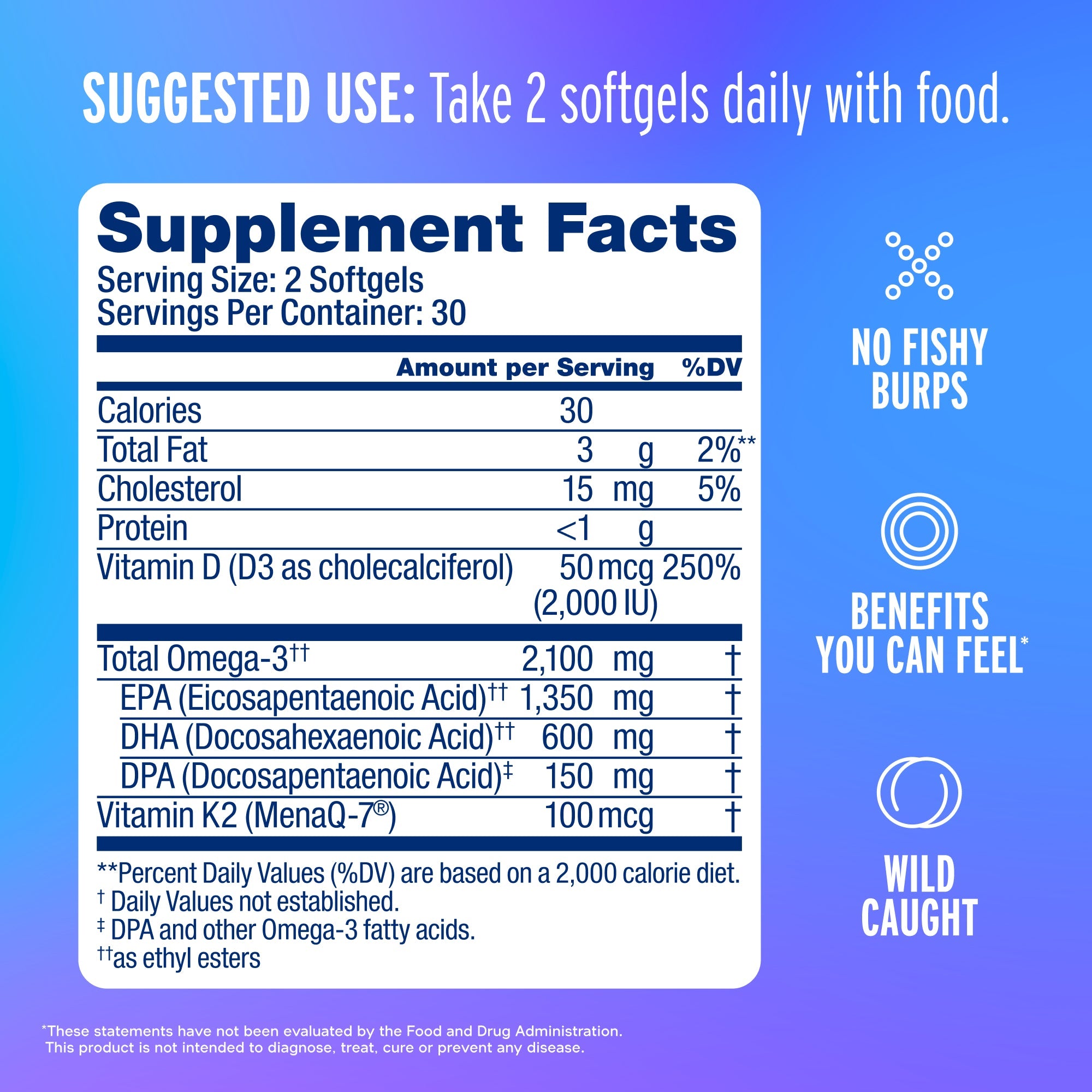 Omega-3 2100 with Vitamin K2 & D3
