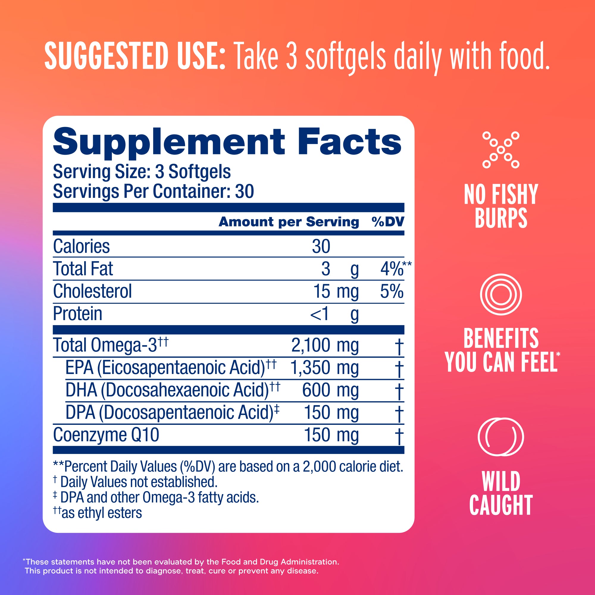 Omega-3 2100 with CoQ10