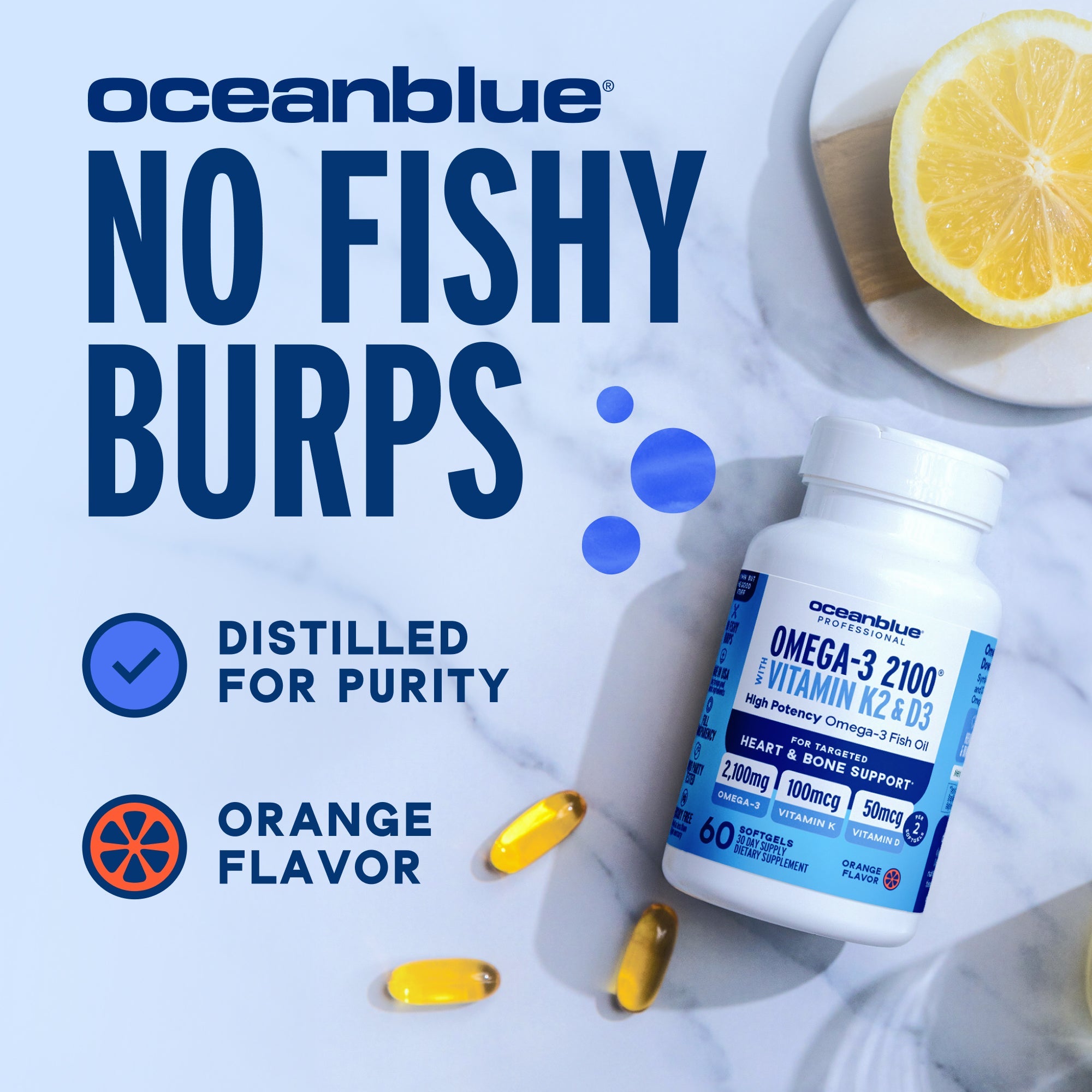 Omega-3 2100 with Vitamin K2 & D3 Minis