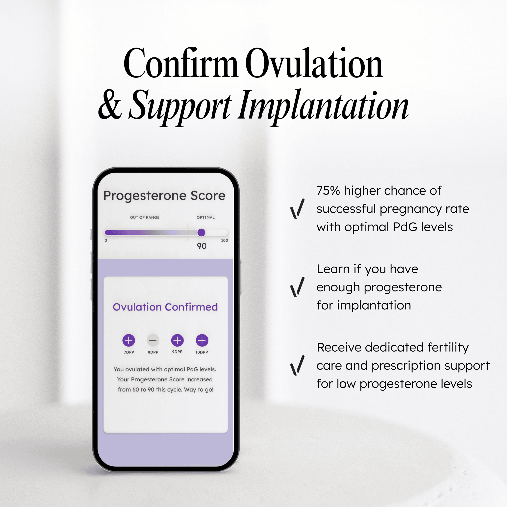 Proov Complete Fertility Testing System
