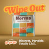 Norms Big Sheets Hemorrhoid Wipes – Wipe Outs (24ct, Individually Wrapped)