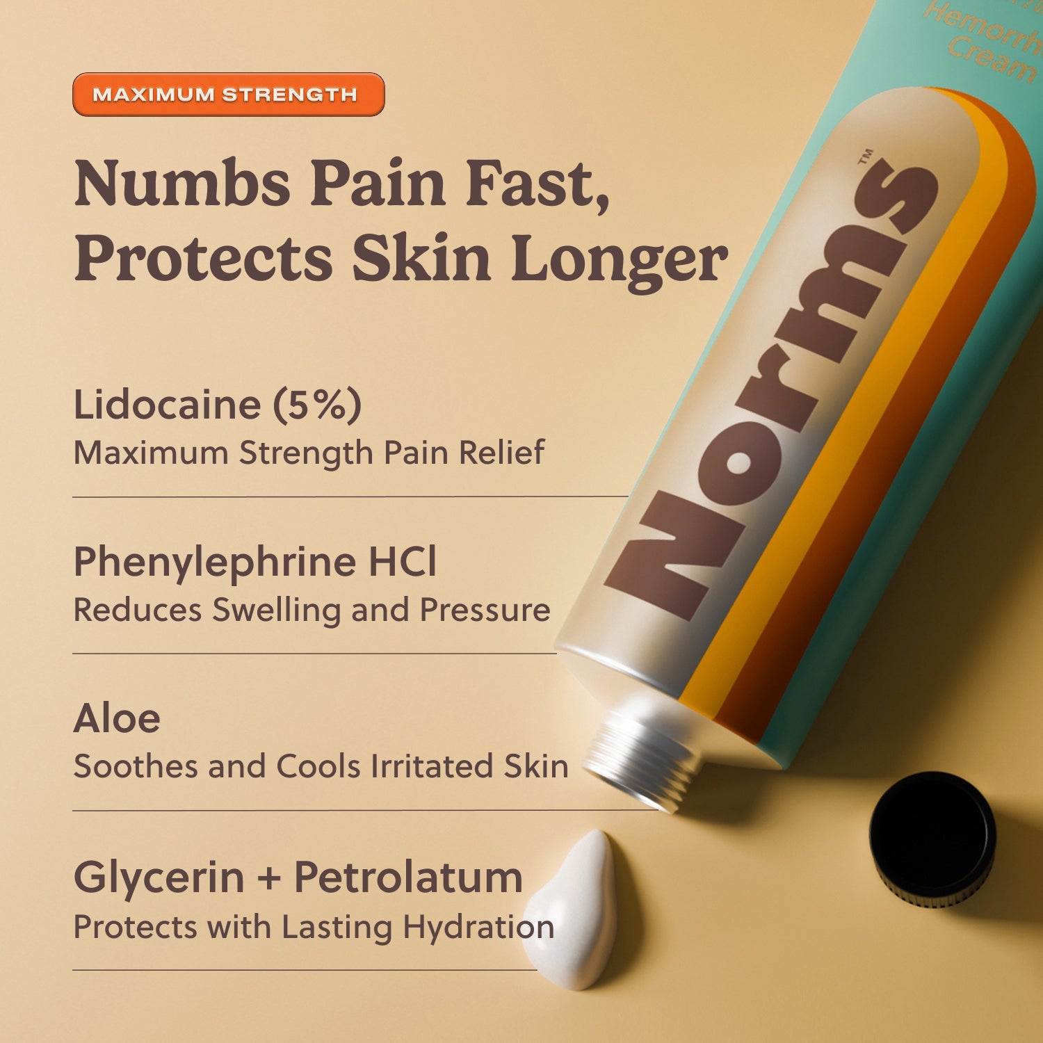 Norms Full Hemorrhoid Treatment Kit (Cream, Wipes & Spray Bundle)