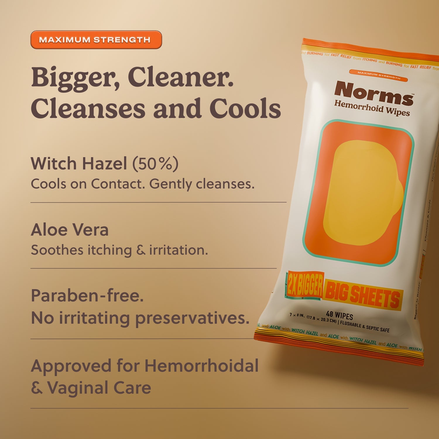 Norms Full Hemorrhoid Treatment Kit (Cream, Wipes & Spray Bundle)