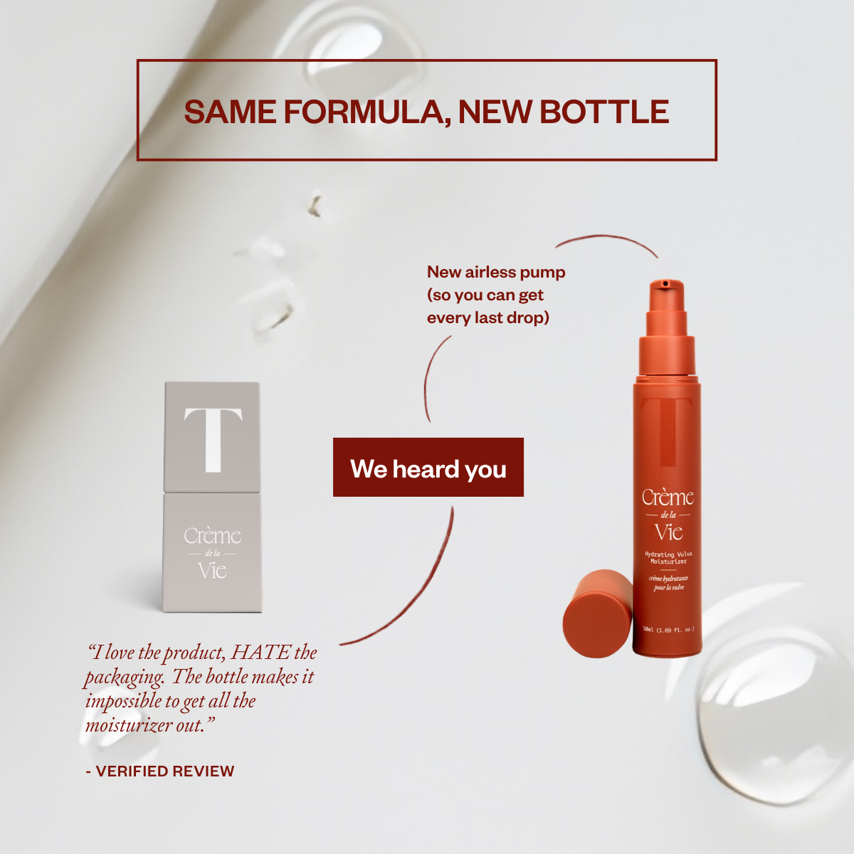 Crème de la Vie Vulva Moisturizer