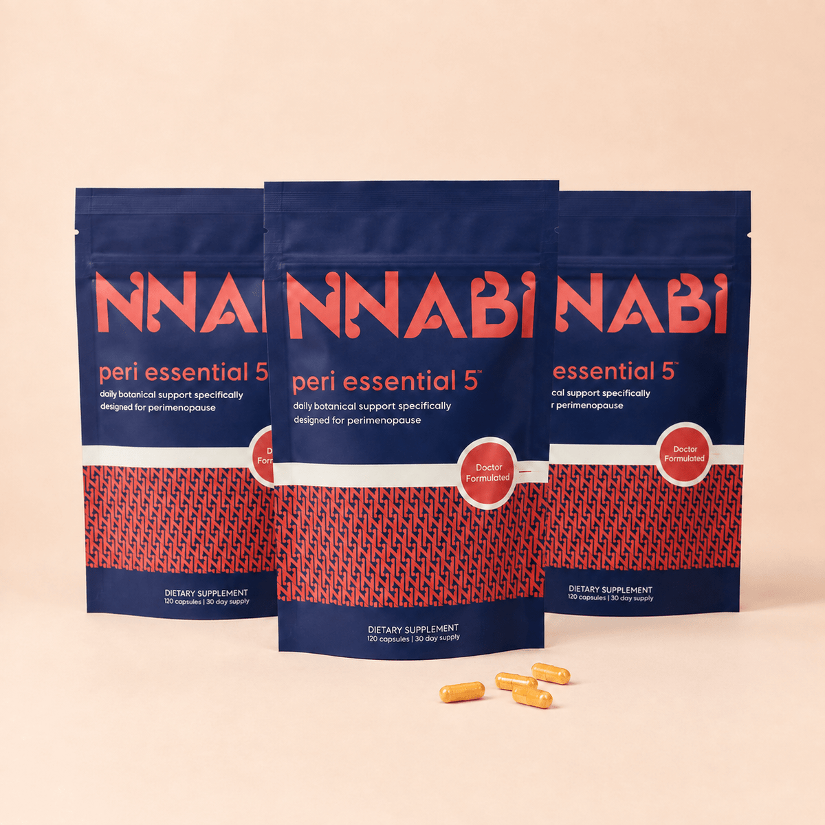 NNABI Peri Essential 5™ | Natural Perimenopause Support Supplement