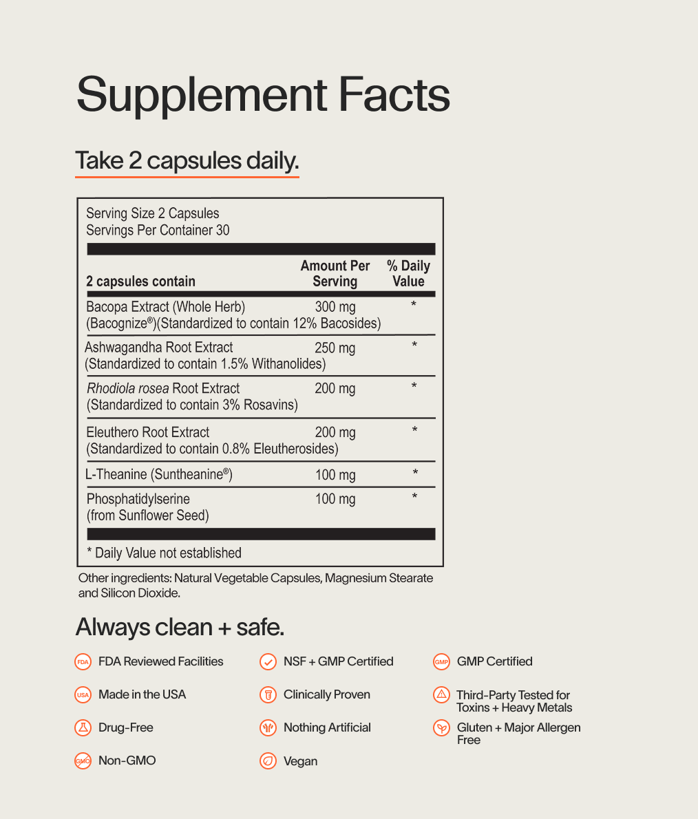 Cortisol Calming