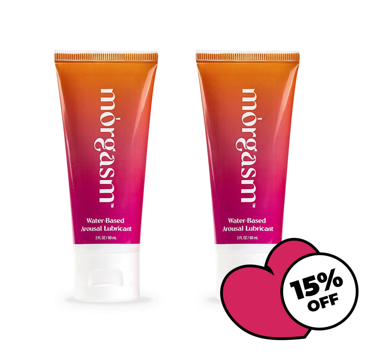 2-Pack Morgasm Arousal Gel