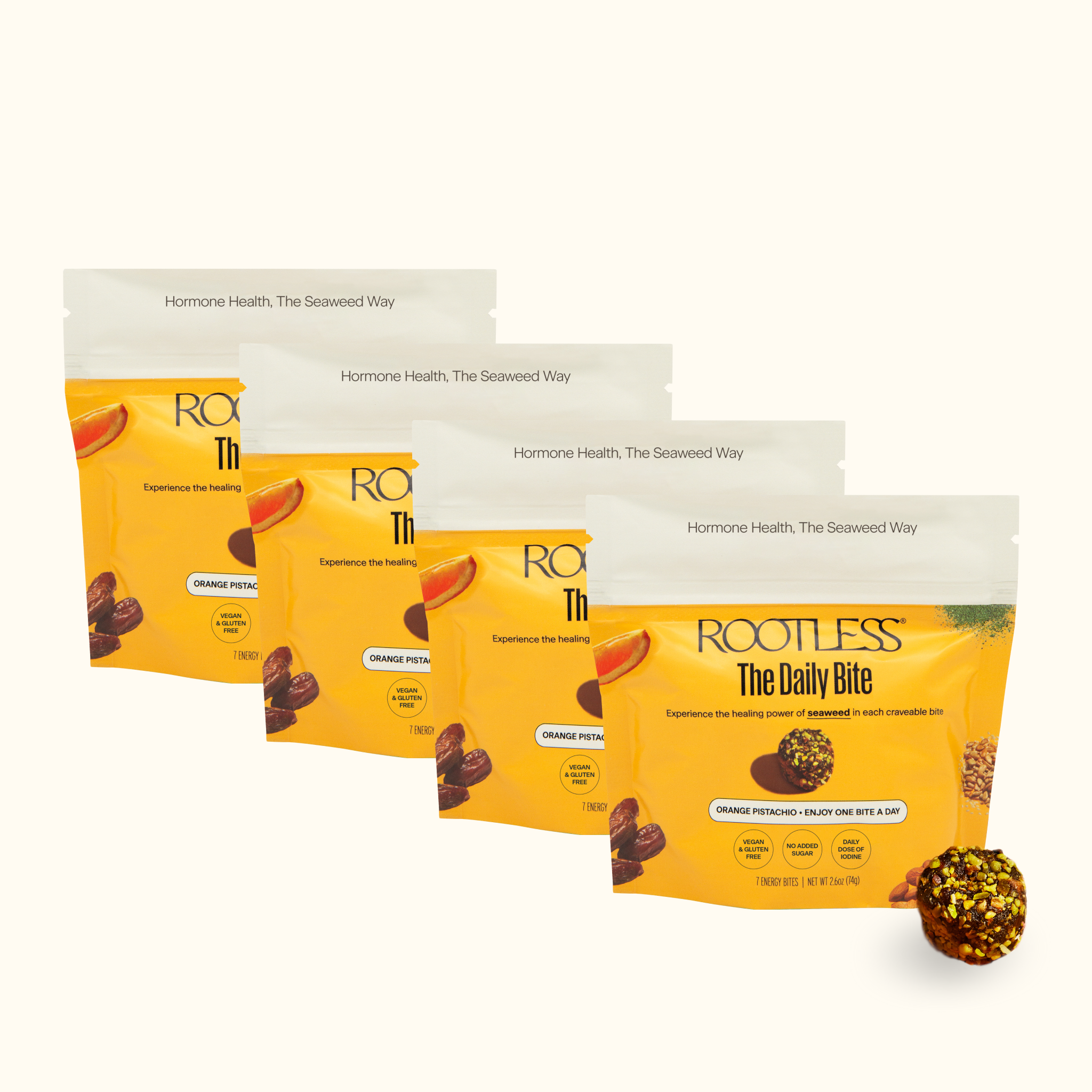 The Daily Bites for Thyroid: Orange Pistachio