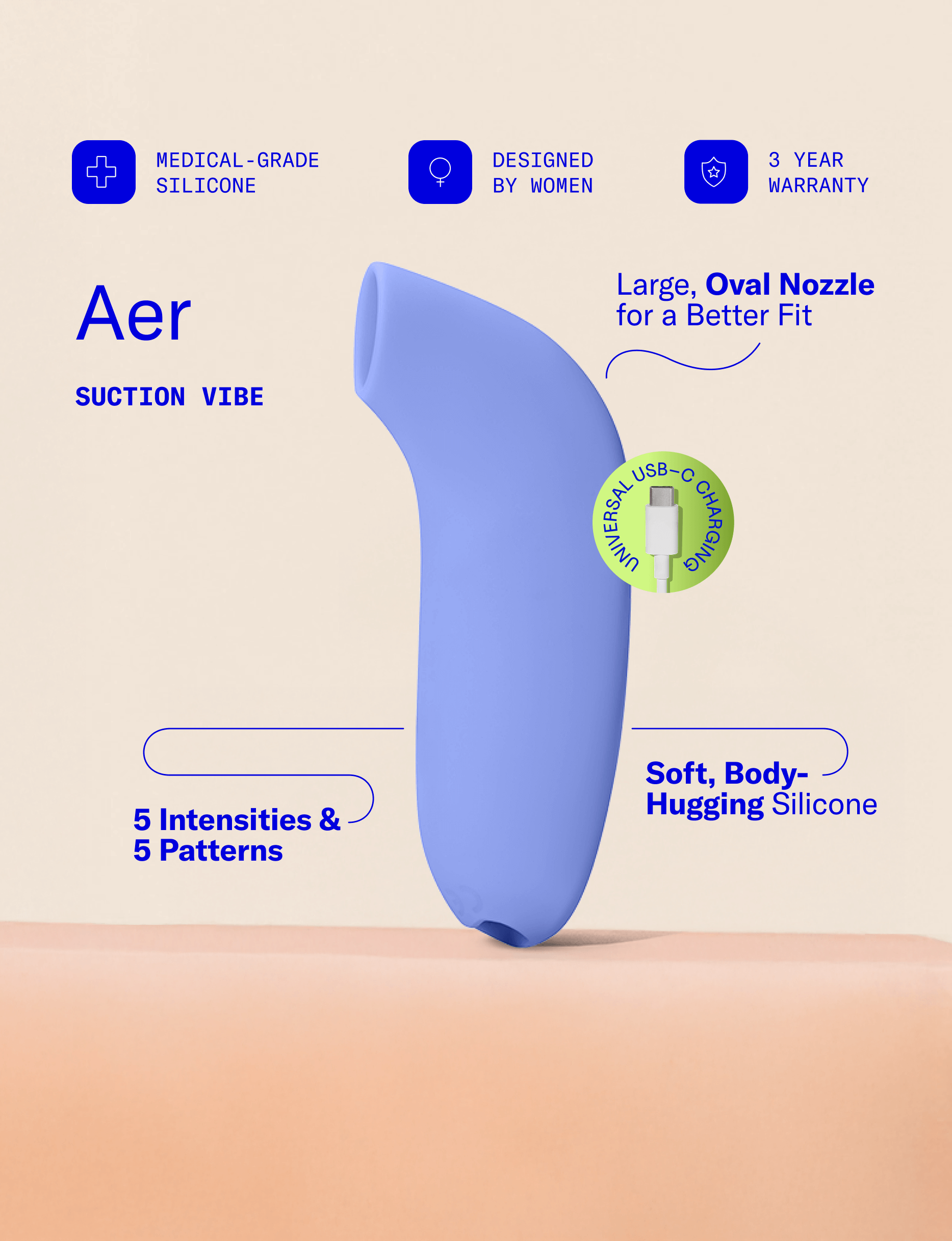 Suction Vibrator - Aer