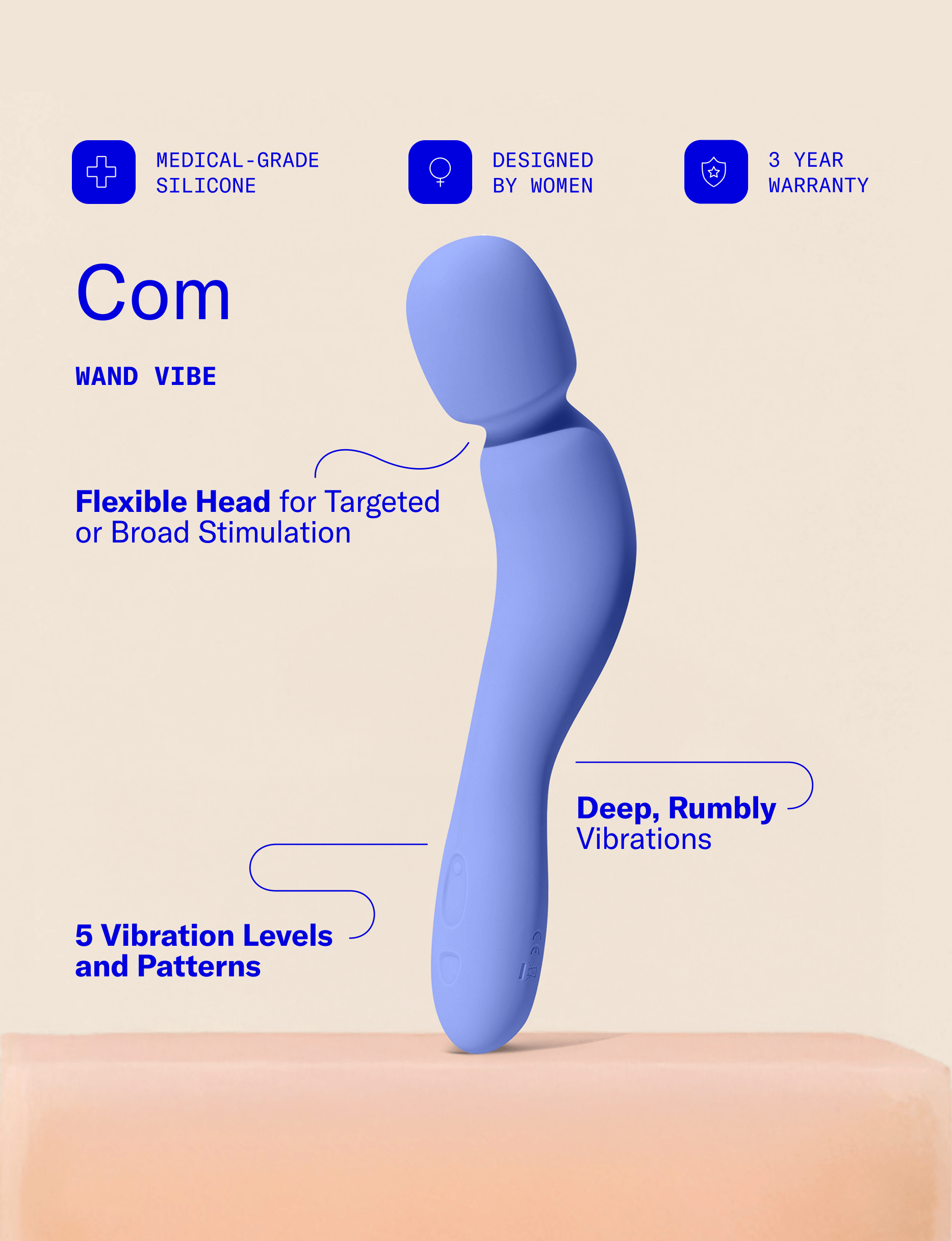 Com Wand Vibrator