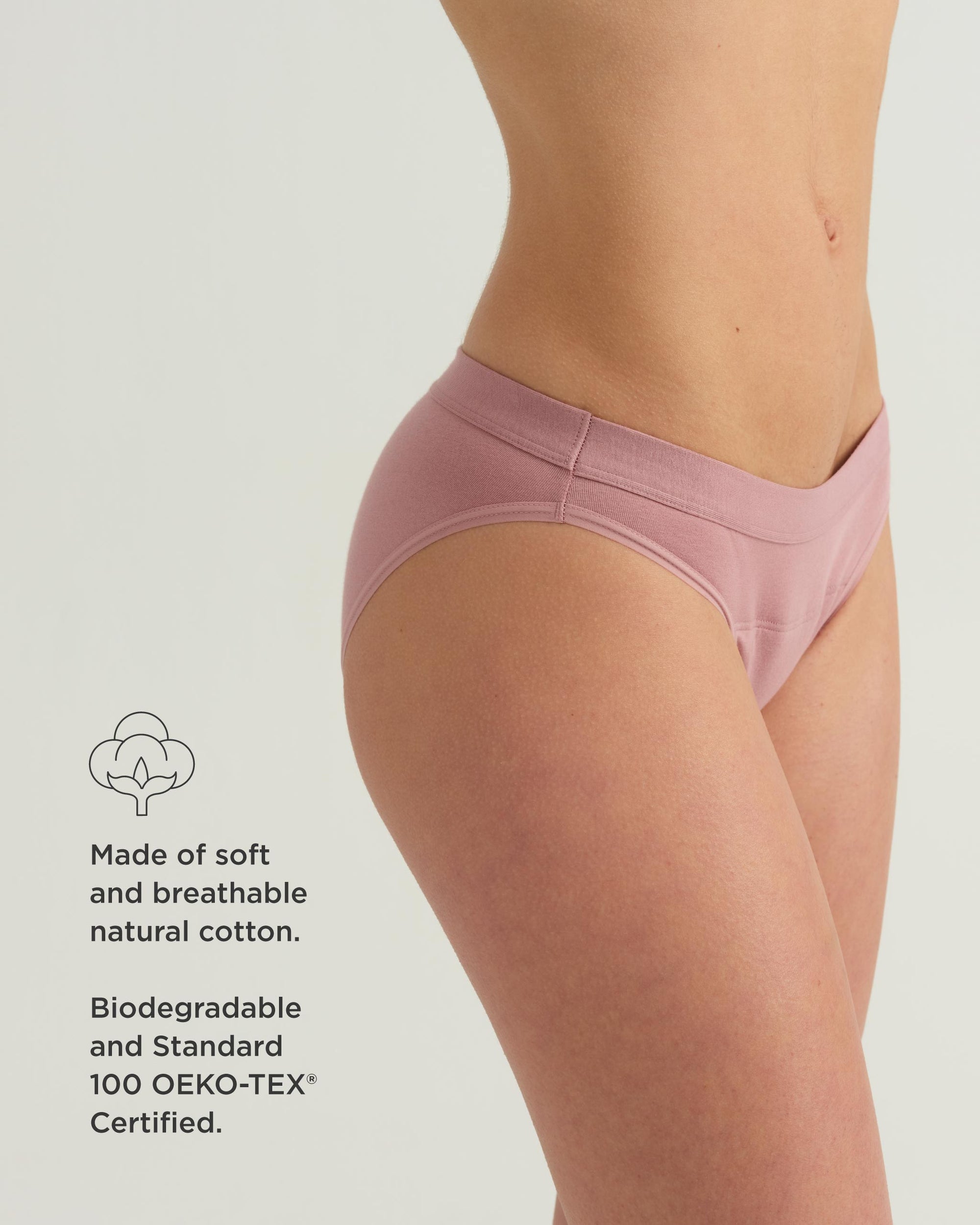Leakproof Cotton Bikini