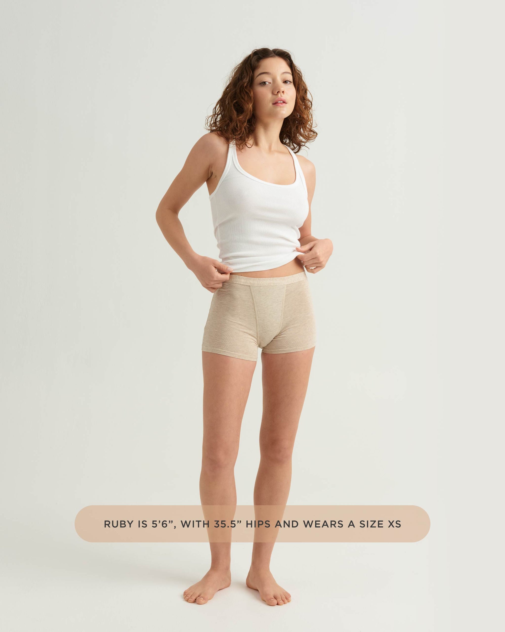 Leakproof Cotton Sleep Short