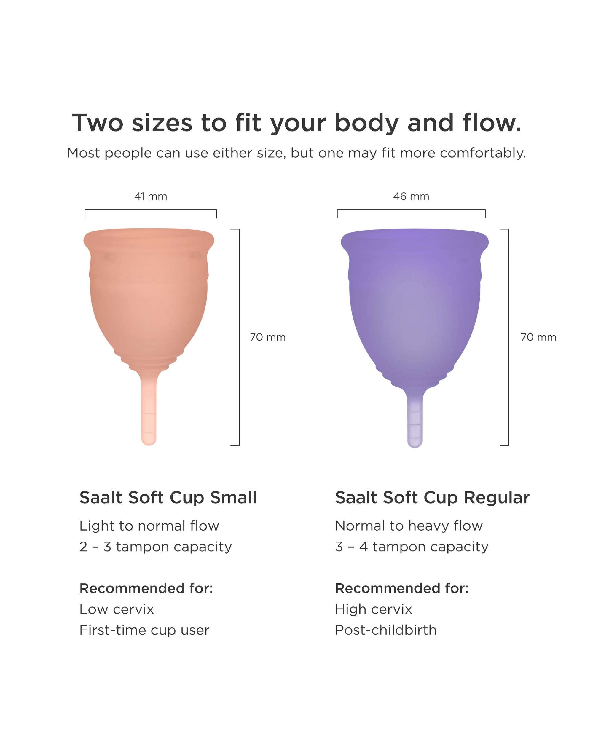 Saalt Soft Cup