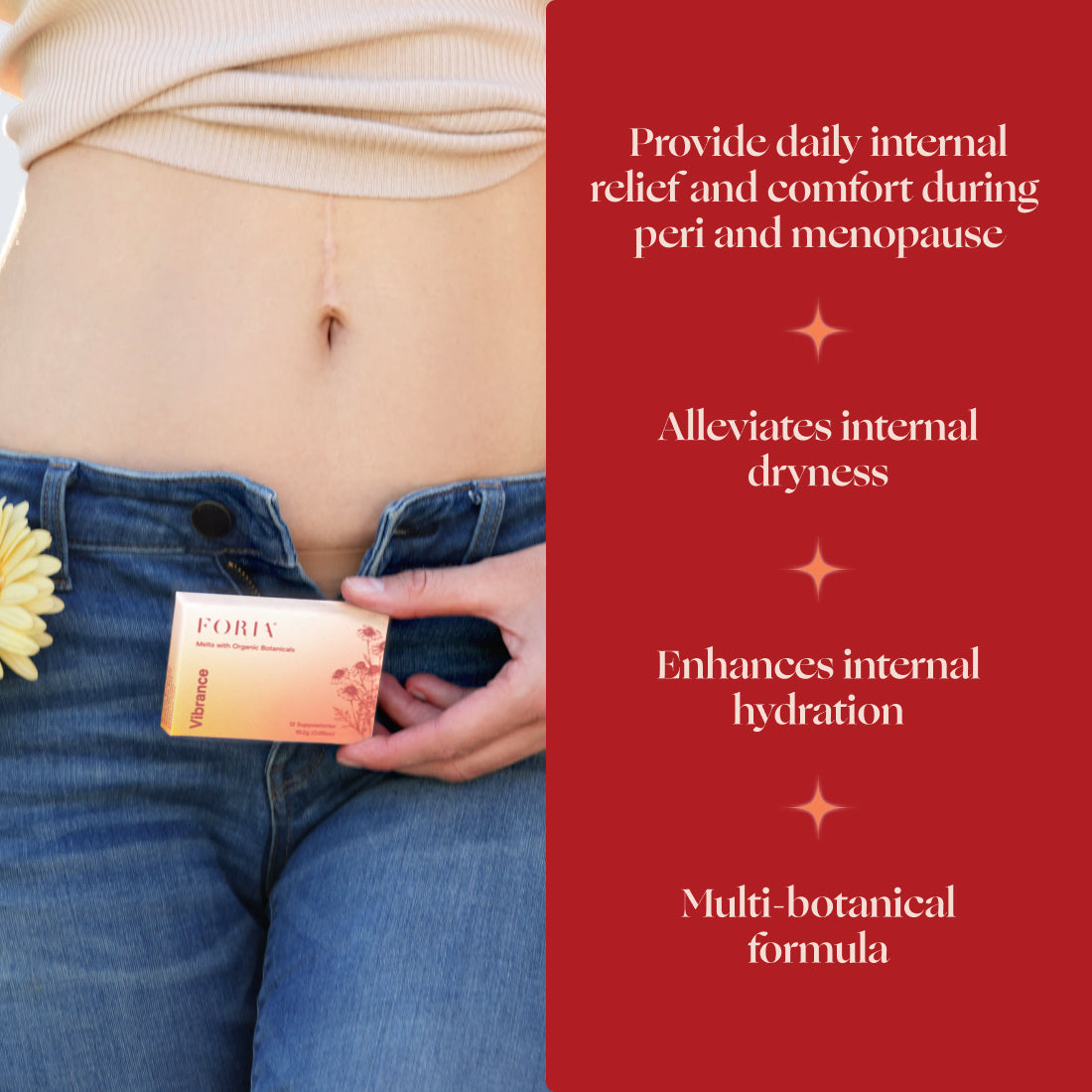 Vibrance Melts with Organic Botanicals