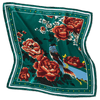 Imperial Bloom Silk Scarf