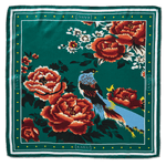 Imperial Bloom Silk Scarf
