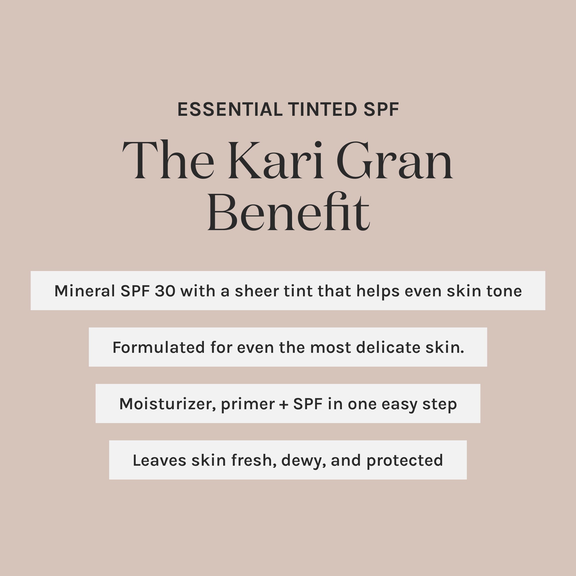 Essential Tinted SPF 30