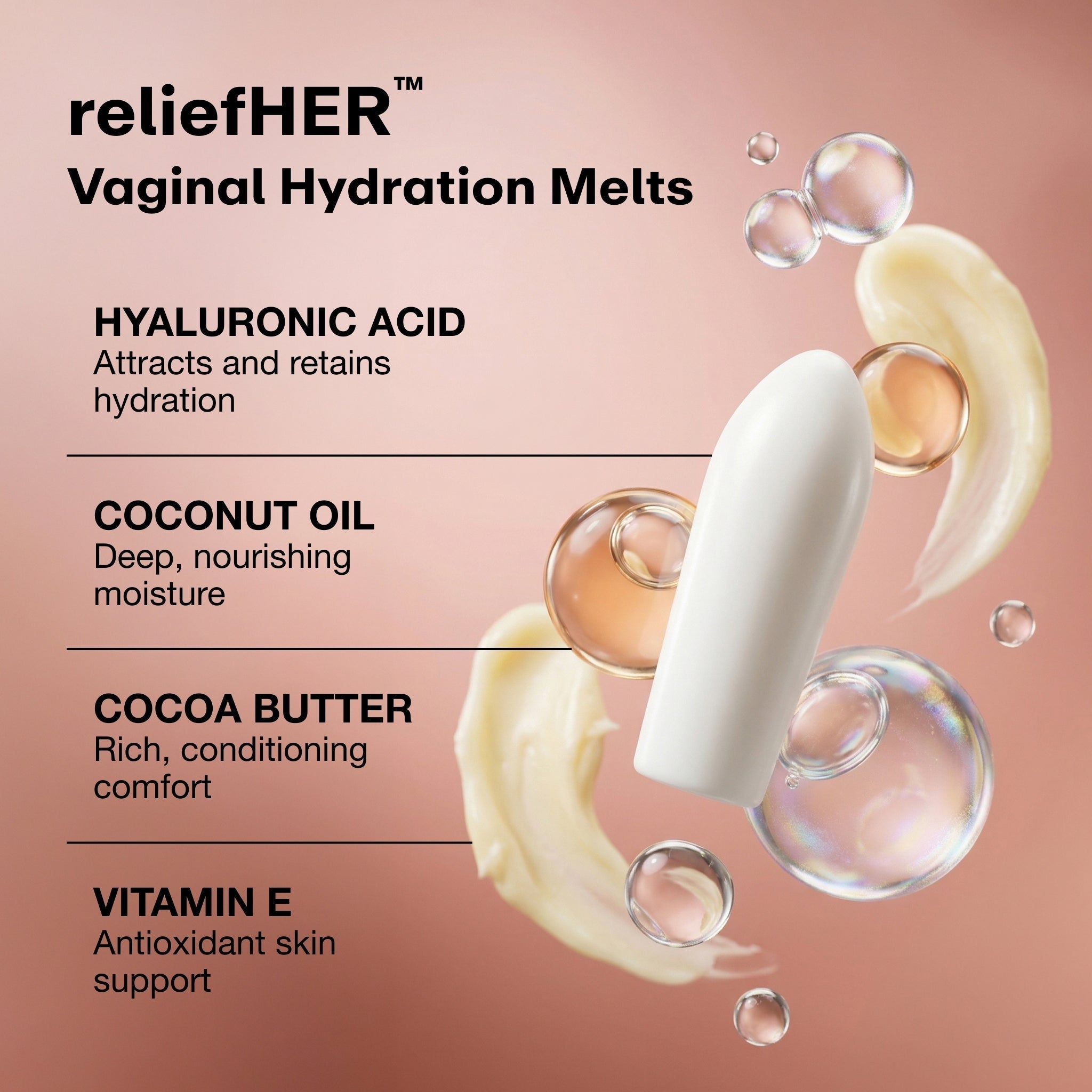 reliefHER™ Vaginal Hydration Melts