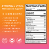 Strong + Vital | Menopause Support Protein Powder | Berry Pomegranate